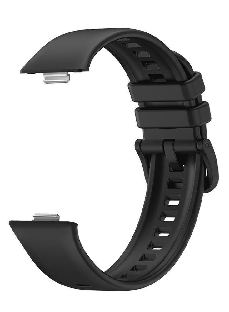 HW Soft Silicone Watch Straps, Suitable For Huawei Fit 3/ Fit 4/ Fit 4 pro , Waterproof, Breathable and Adjustable Sports Watch Straps - Image 2